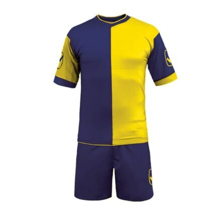 Yellow and Navy Split Uniform
