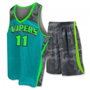 Teal & Grey Vipers Uniform