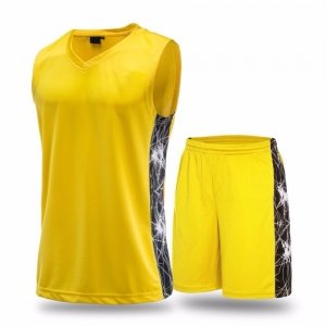 Yellow & Black Splatter Uniform
